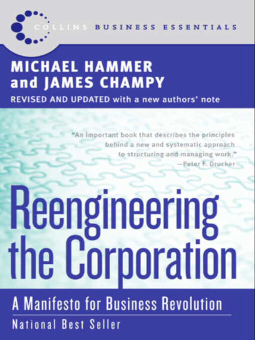 Title details for Reengineering the Corporation by Michael Hammer - Available
